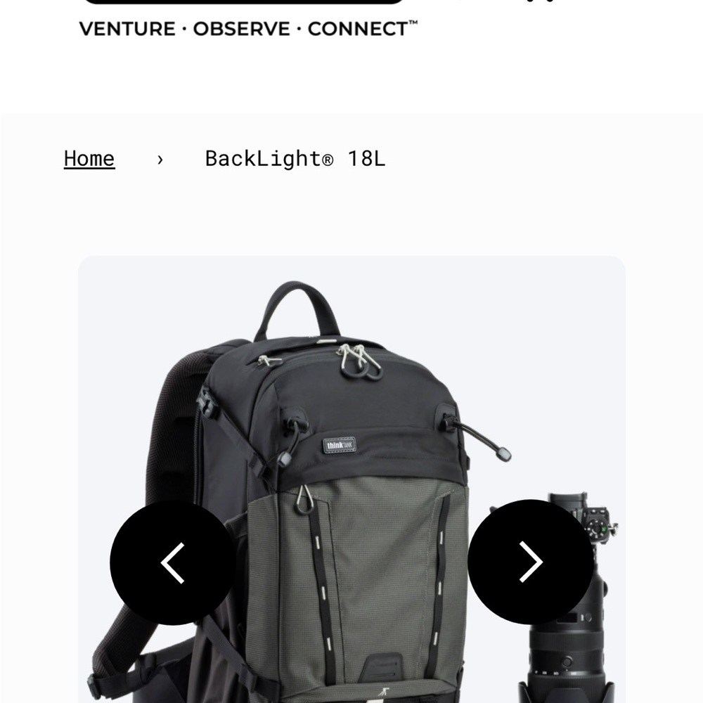 Thinktank Black/Olive Camera bag